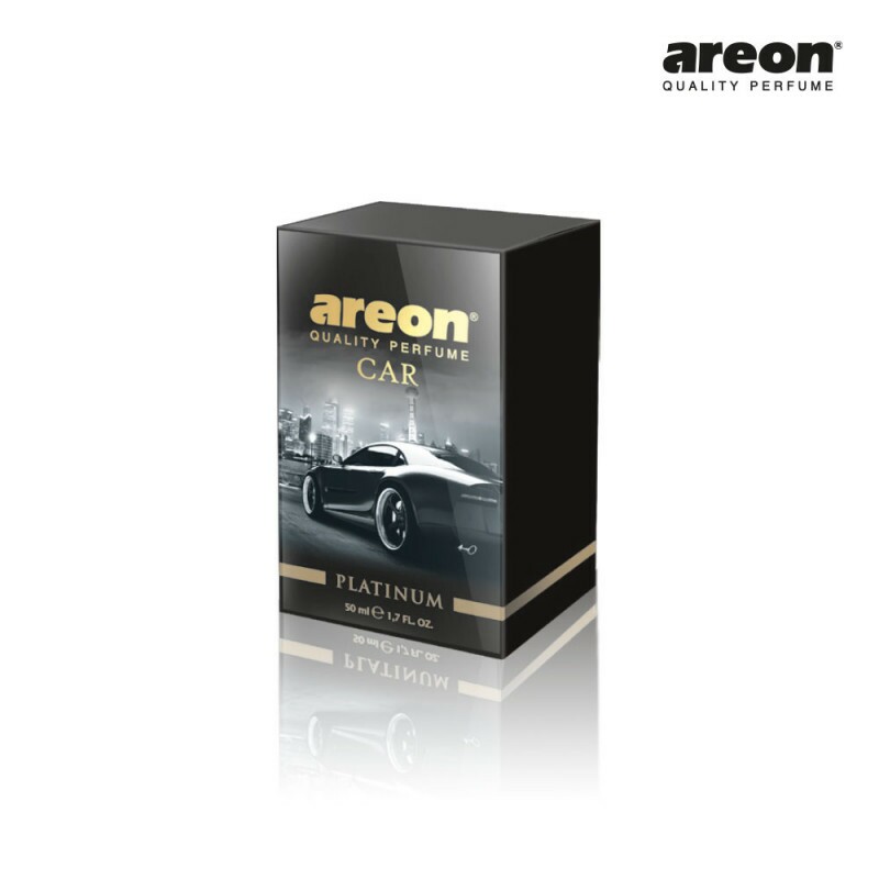 AREON CAR PERFUME 50ML PLATINUM PLATINA